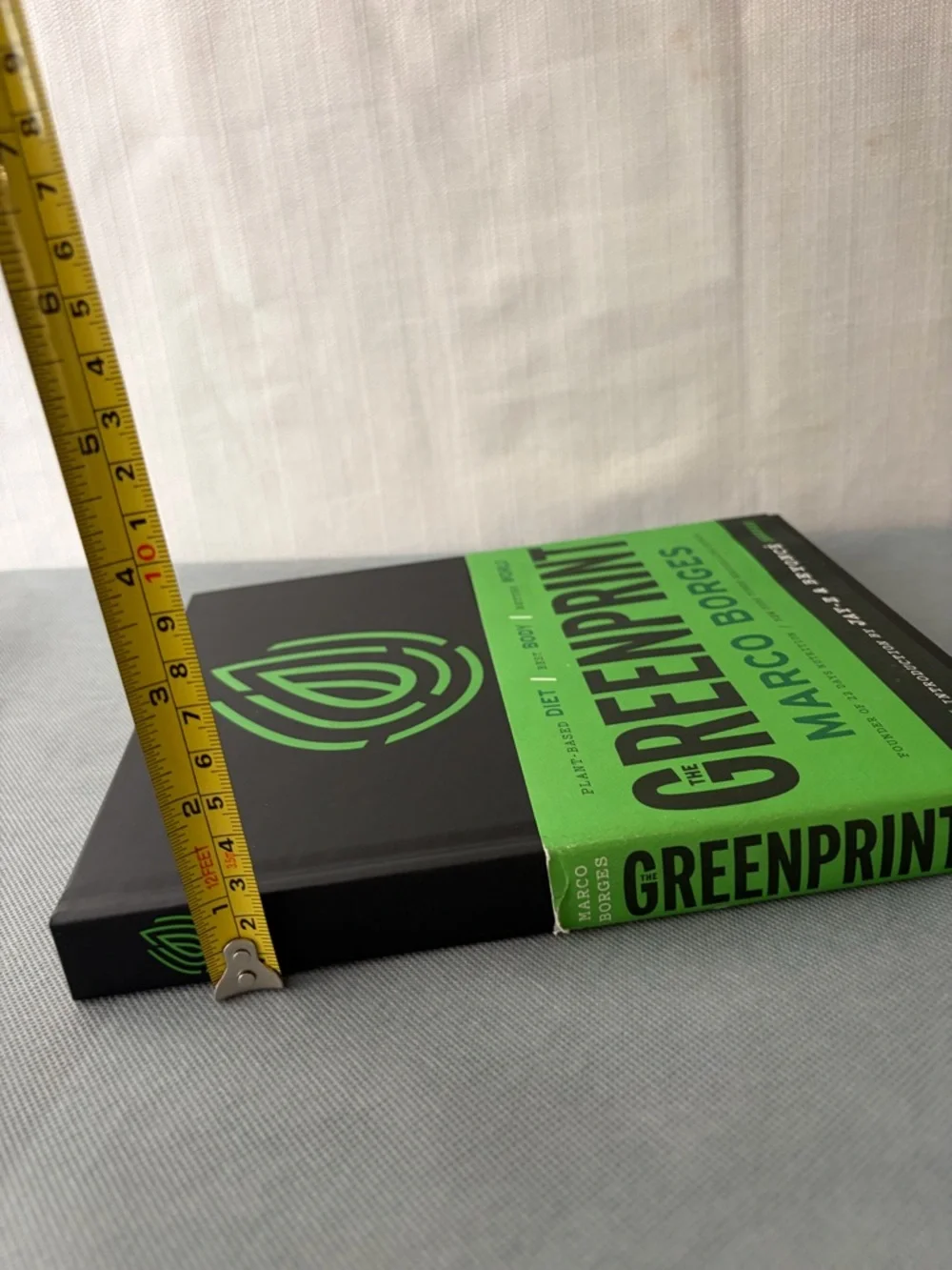 Marco Borges The Greenprint Hardcover Book Plant Based Diet Excellent ((F147)